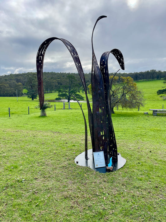 "Blades of Grass" has gone to its new home